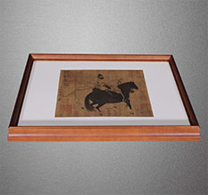 沁阳书画装裱配框服务案例